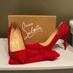 Christina Loubutin Pigalle spike pantent